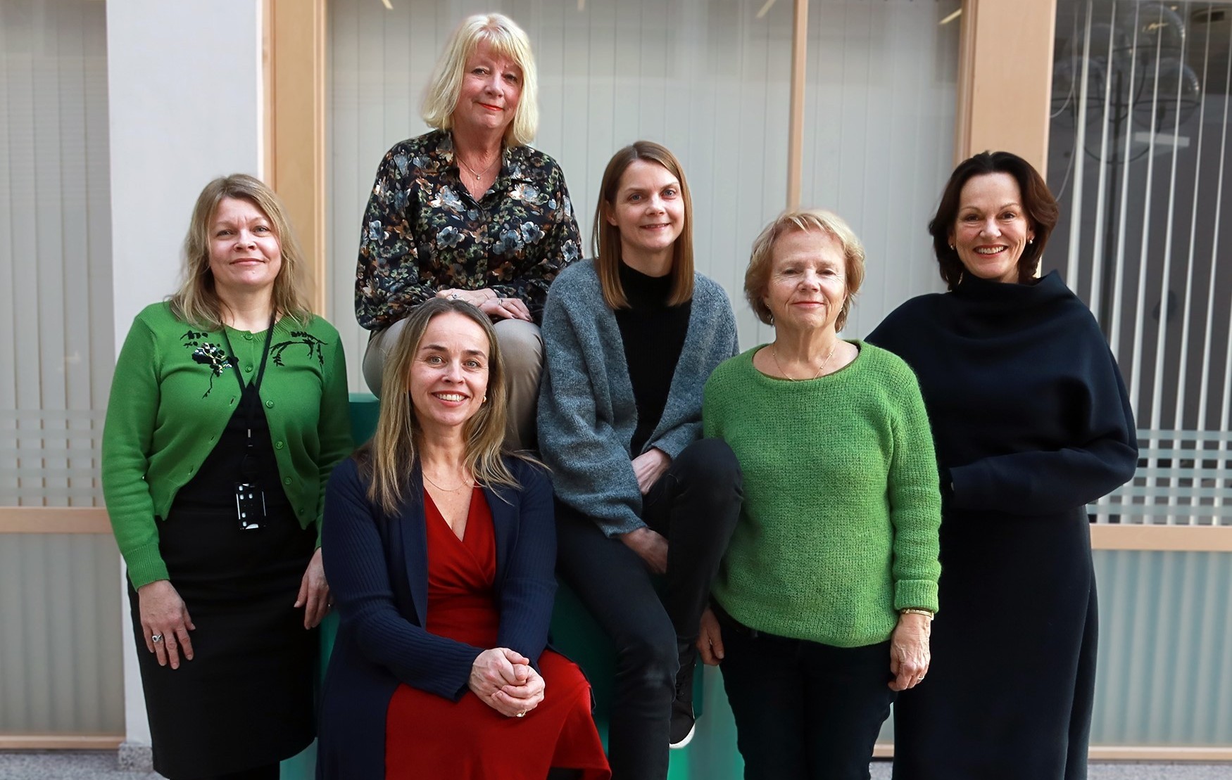 Medlemmene av Kvinnehelseportalens prosjekt- og styringsgruppe