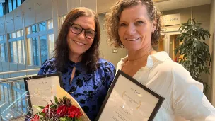 Hege Hansen og Stine Andreasen