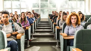 Studenter på universitetet
