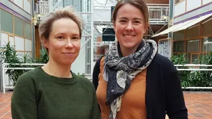 Elisabeth Stubberud og Siri Øyslebø Sørensen