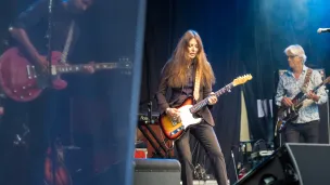 Claudia Scott spiller på Lægreidfest i 2021