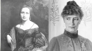 Camilla Collett og Amalie Skram