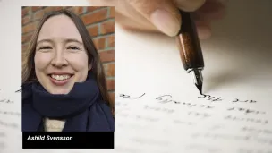 Portrettbilde av Åshild Svensson, tidligere masterstudent ved UiO