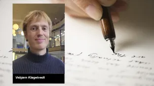 Vebjørn Kløgetvedt leverte sin masteroppgave i 2024
