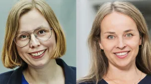 Rannveig Kaldager Hart og Kristin Engh Førde