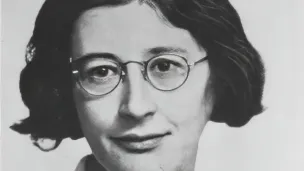 Simone Weil fotografert i 1909