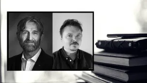 Rune Johan Krumsvik, professor og Marius Ole Johansen, forsker ved UiB