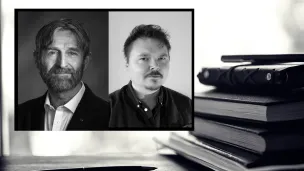 Rune Johan Krumsvik, professor og Marius Ole Johansen, forsker ved UiB
