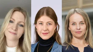 Ragnhild Thorstensen (t.v.), Rikke Tokle og Kristin Engh Førde 
