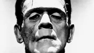 Boris Karloff som Frankenstein