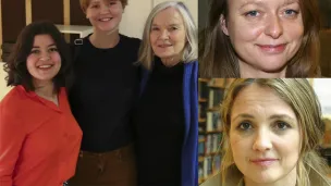 Nancy Herz, Hedda Lingaas Fossum, Astrid Brekken, Trine Rogg Korsvik og Synnøve Skarsbø Lindtner. 