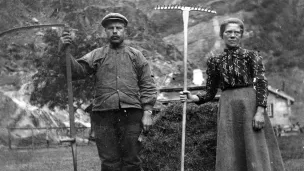 Bondemann og bondekone.