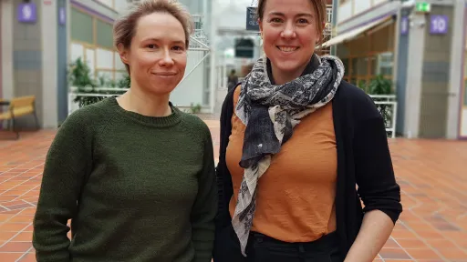 Elisabeth Stubberud og Siri Øyslebø Sørensen