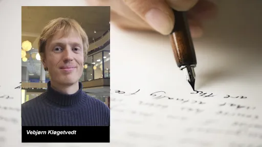 Vebjørn Kløgetvedt leverte sin masteroppgave i 2024