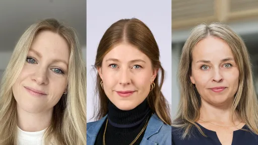 Ragnhild Thorstensen (t.v.), Rikke Tokle og Kristin Engh Førde 