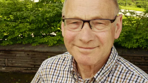 Portrett av Halvor Moxnes.