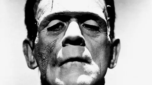 Boris Karloff som Frankenstein