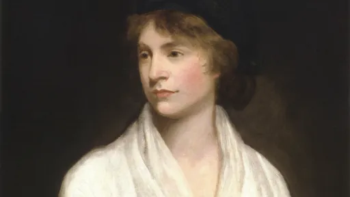 Portrettmaleri av forfatteren og filosofen Mary Wollstonecraft (1759-1797). 