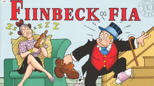Fiinbeck og Fia, tegneserie.