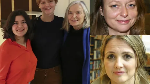 Nancy Herz, Hedda Lingaas Fossum, Astrid Brekken, Trine Rogg Korsvik og Synnøve Skarsbø Lindtner. 