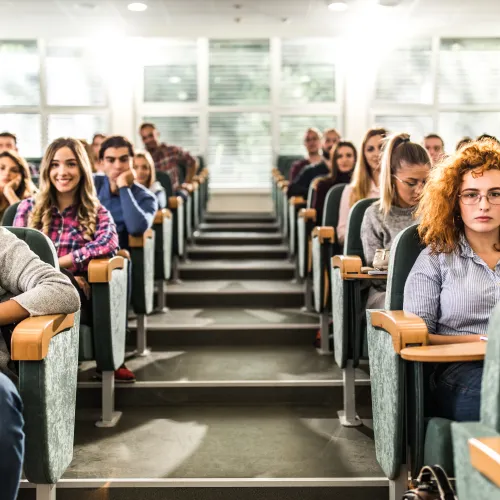 Studenter på universitetet