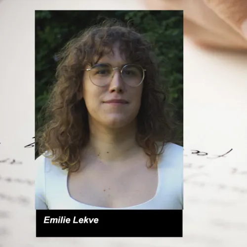 Emilie Lekve, forfatter i masterbloggen