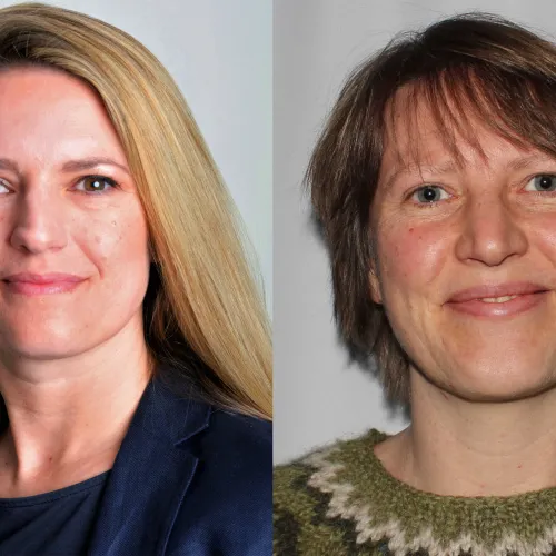 Ann-Torill Tørrisplass, førsteamanuensis ved Nord universitet og Ingvil Helllstrand, professor ved Universitetet i Stavanger