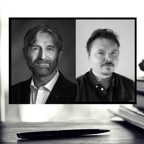 Rune Johan Krumsvik, professor og Marius Ole Johansen, forsker ved UiB
