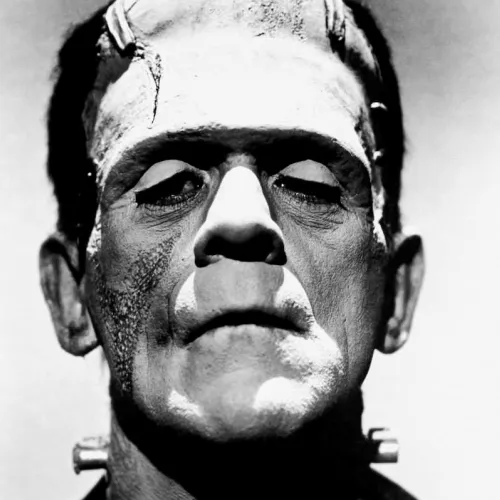Boris Karloff som Frankenstein