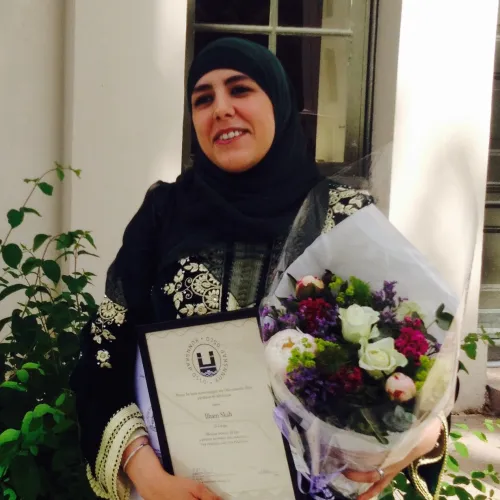 Ilham Skah vant Kunnskaps Oslos pris for beste masteroppgave med Oslo-tematikk