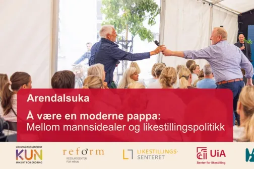 Arendalsuka farsrollen og mannsidealer