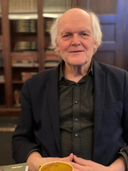 Portrettfoto av Willy Aagre, forfatter og skolehistoriker