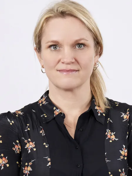 Portrettfoto av Ellen Moen Rønning-Arnesen, statssekretær i Helse- og omsorgsdepartementet