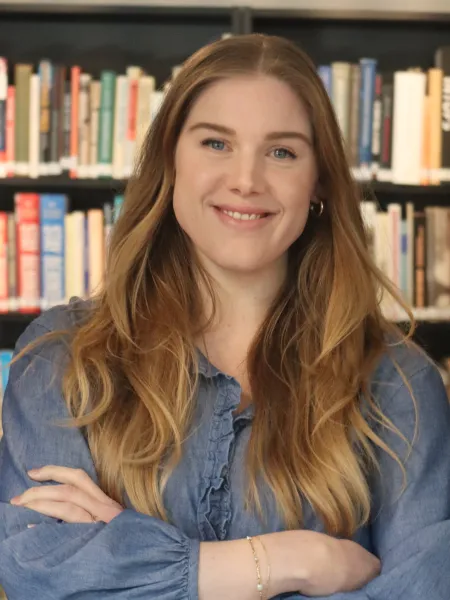 Thea S. Eriksen, historiker og formidler av krigsseilerhistorie ved Norsk senter for krigsseilerhistorie