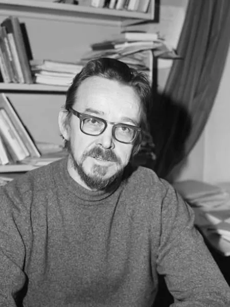Erik Grønseth, svart-hvitt bilde