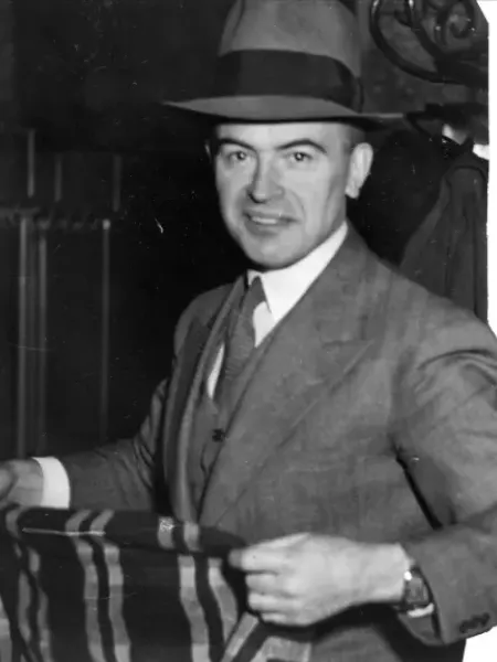 En ung Karl Evang, 1935