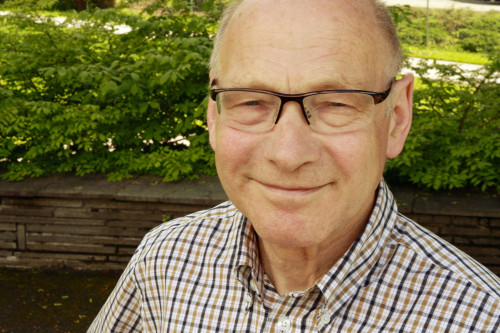 Portrett av Halvor Moxnes.