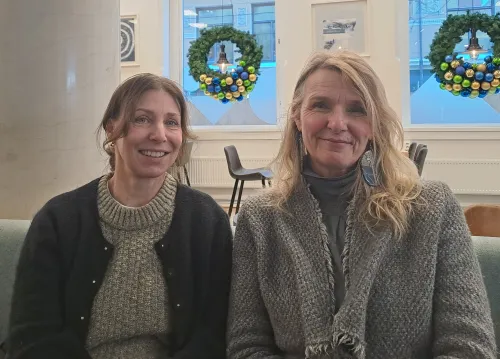 Sigrun Svenkerud og Irmelin Drake