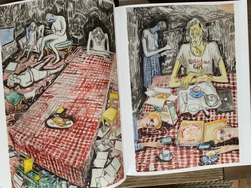 Bilder fra boka «There’s no place like home» av Vanessa Baird, 2020. 