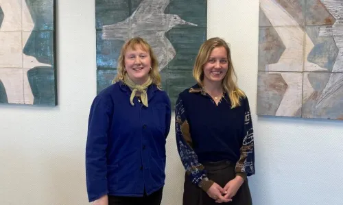 Vilde Haugrønning og Ingrid Haugrud, stipendiater ved OsloMet